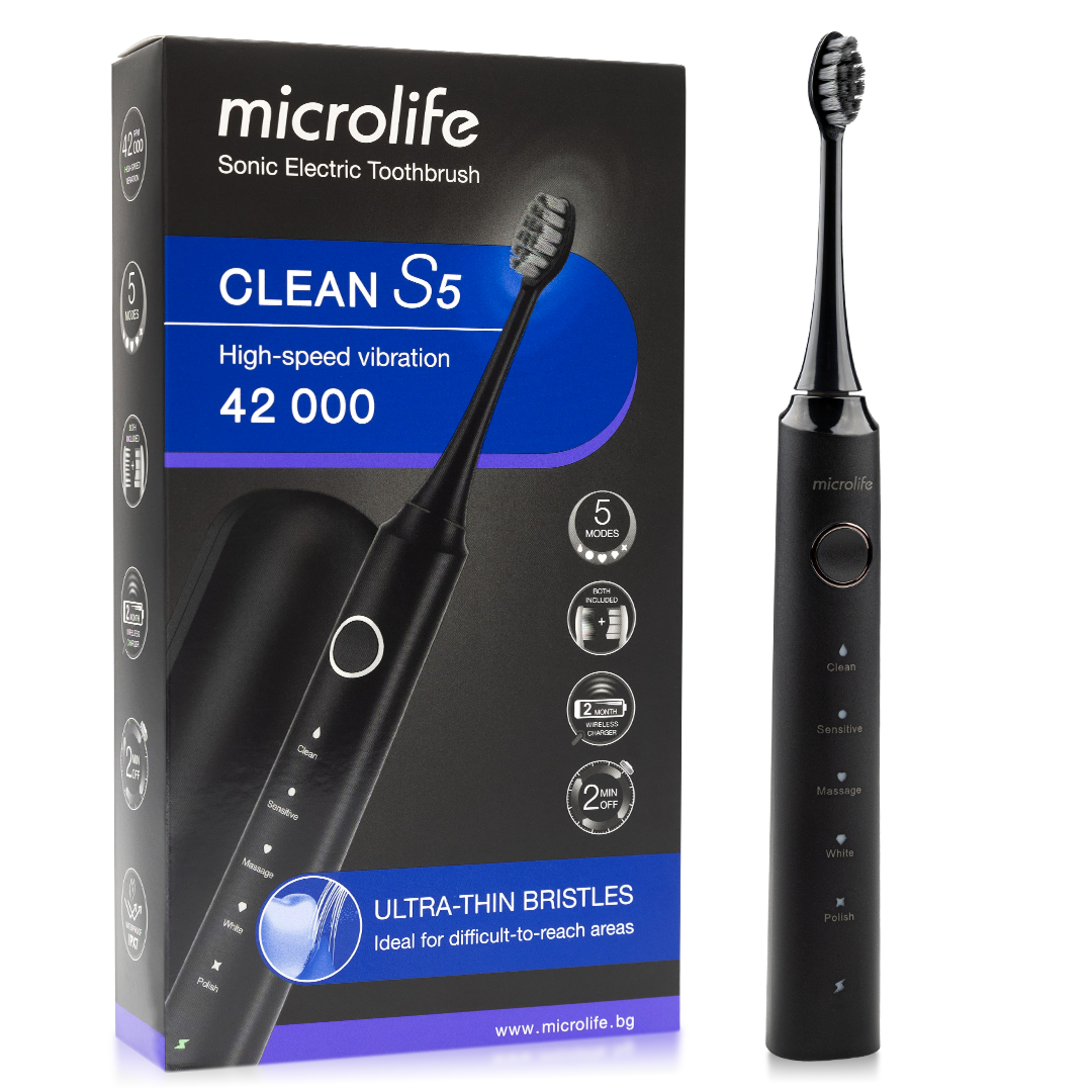 Звуковая зубная щетка Microlife Clean S5