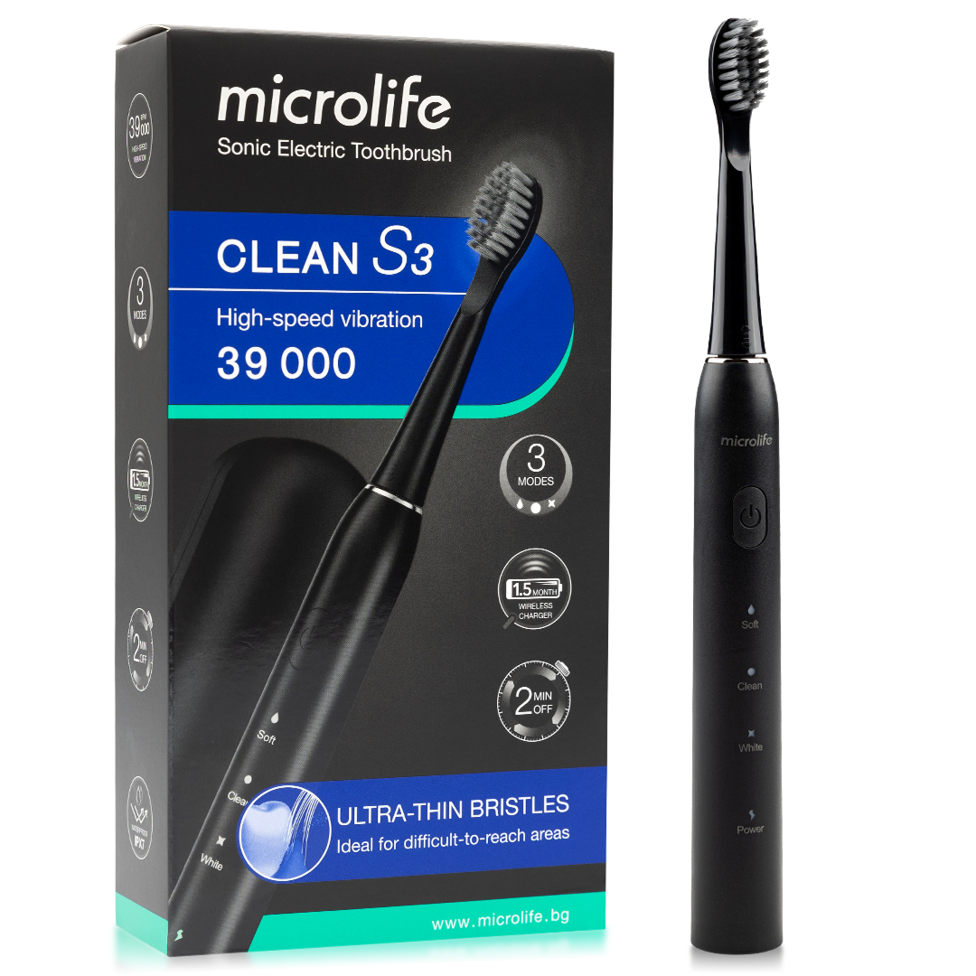 Звуковая зубная щетка Microlife Clean S3